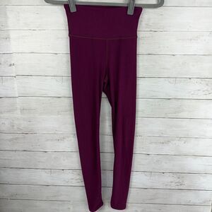 Jolyn Stella Maroon High-Rise Leggings